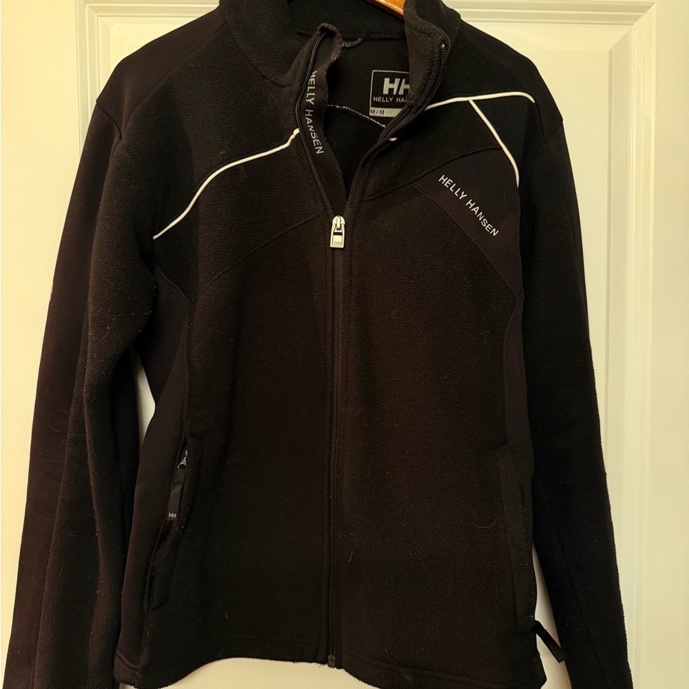 Helly Hansen Black Jacket with White Trim